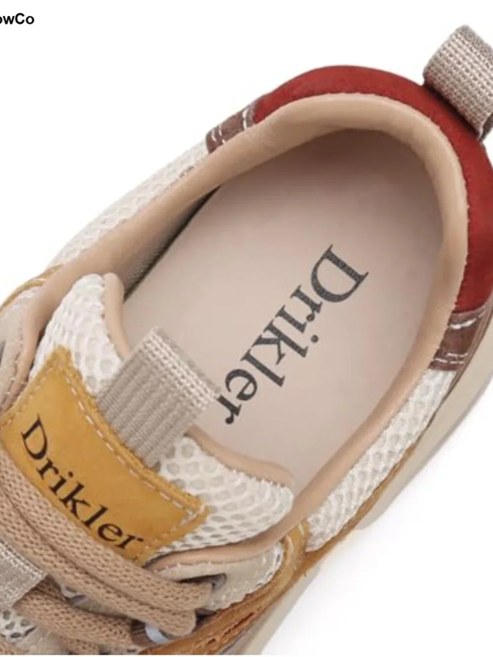 Women's Chunky Platform Sneakers Lace-Up Slip-Resistant Running Shoes
